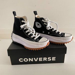 Converse Run Star Hike Hi Top Platform Sneakers - Size 7.5W - New with Box